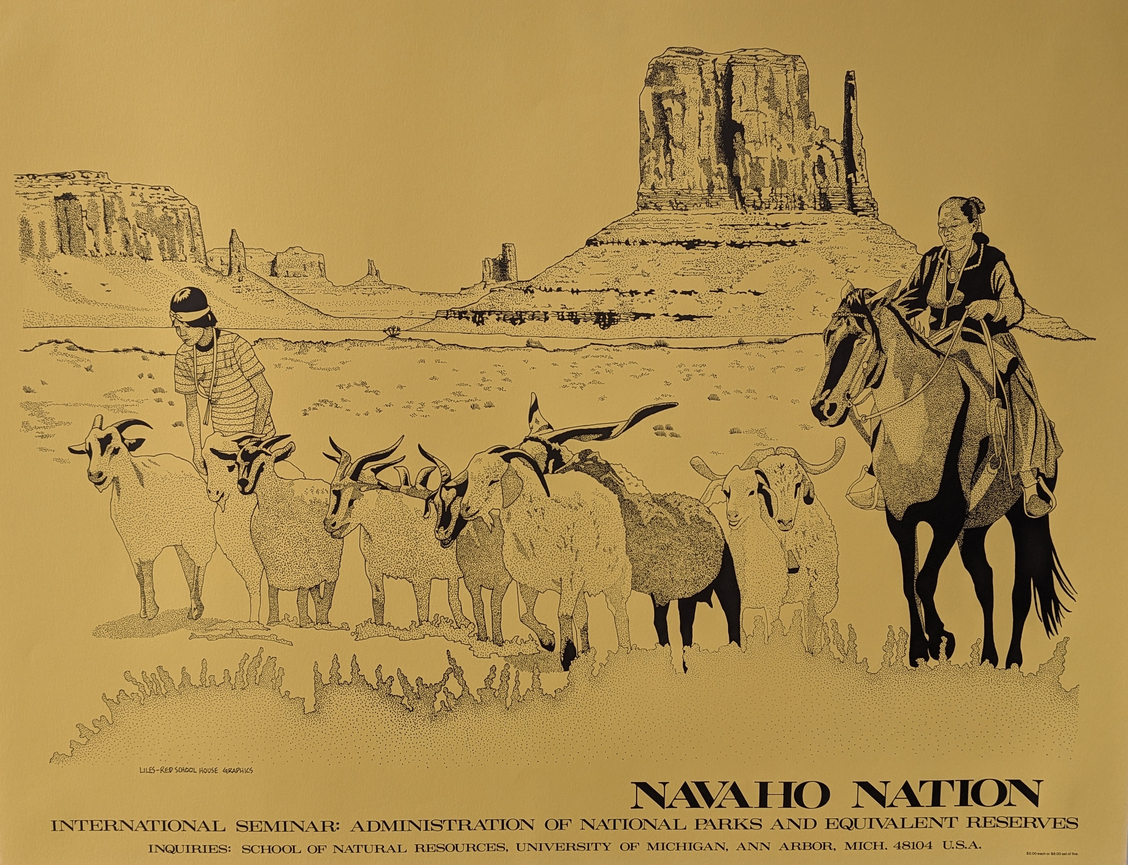 National Parks - Navajo Nation<BR>19XX<BR>Xin x Xin<BR>X Paper<BR>Colors: X<BR>Number Produced: X<BR>$45