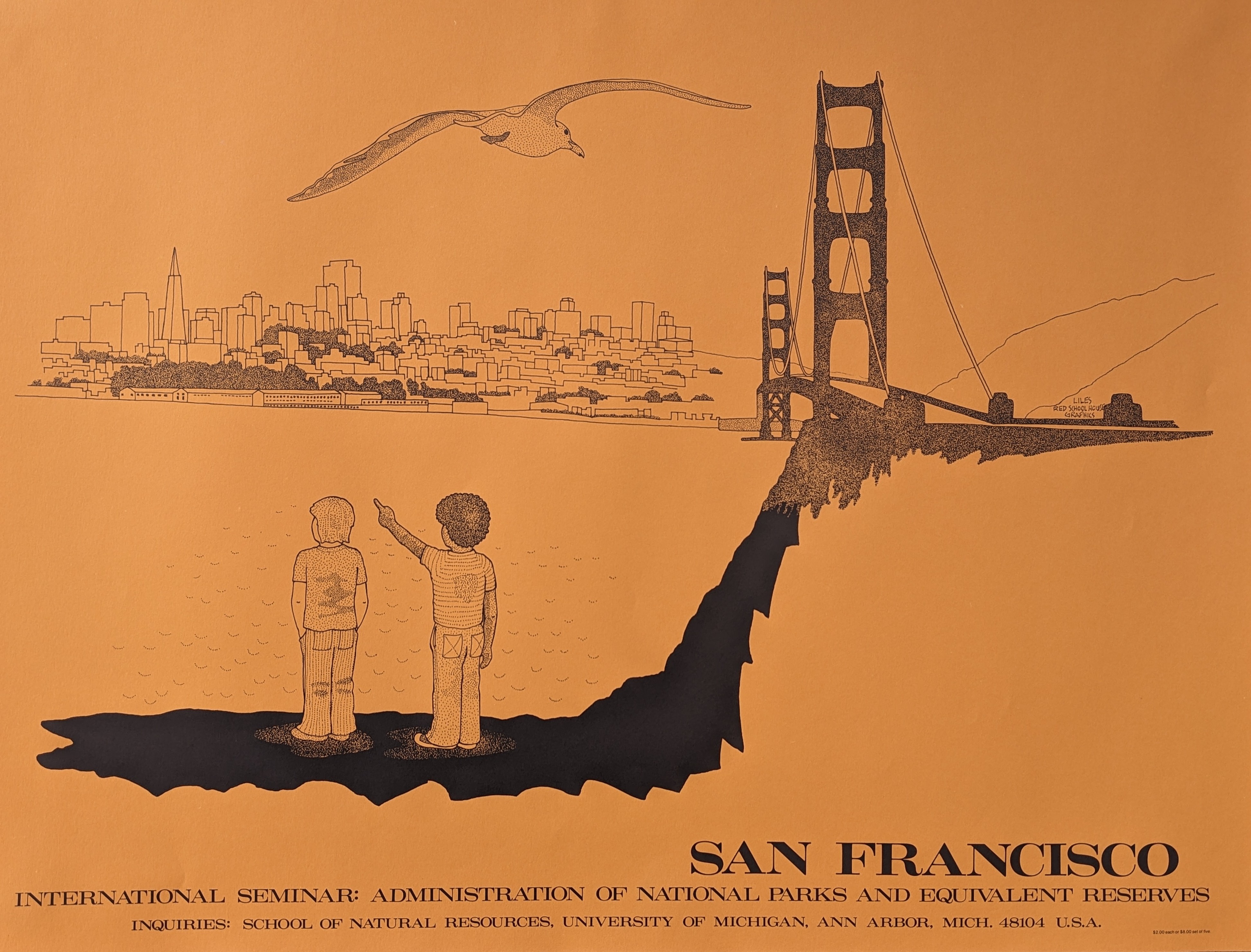 National Parks - San Franciso<BR>19XX<BR>Xin x Xin<BR>X Paper<BR>Colors: X<BR>Number Produced: X<BR>$45