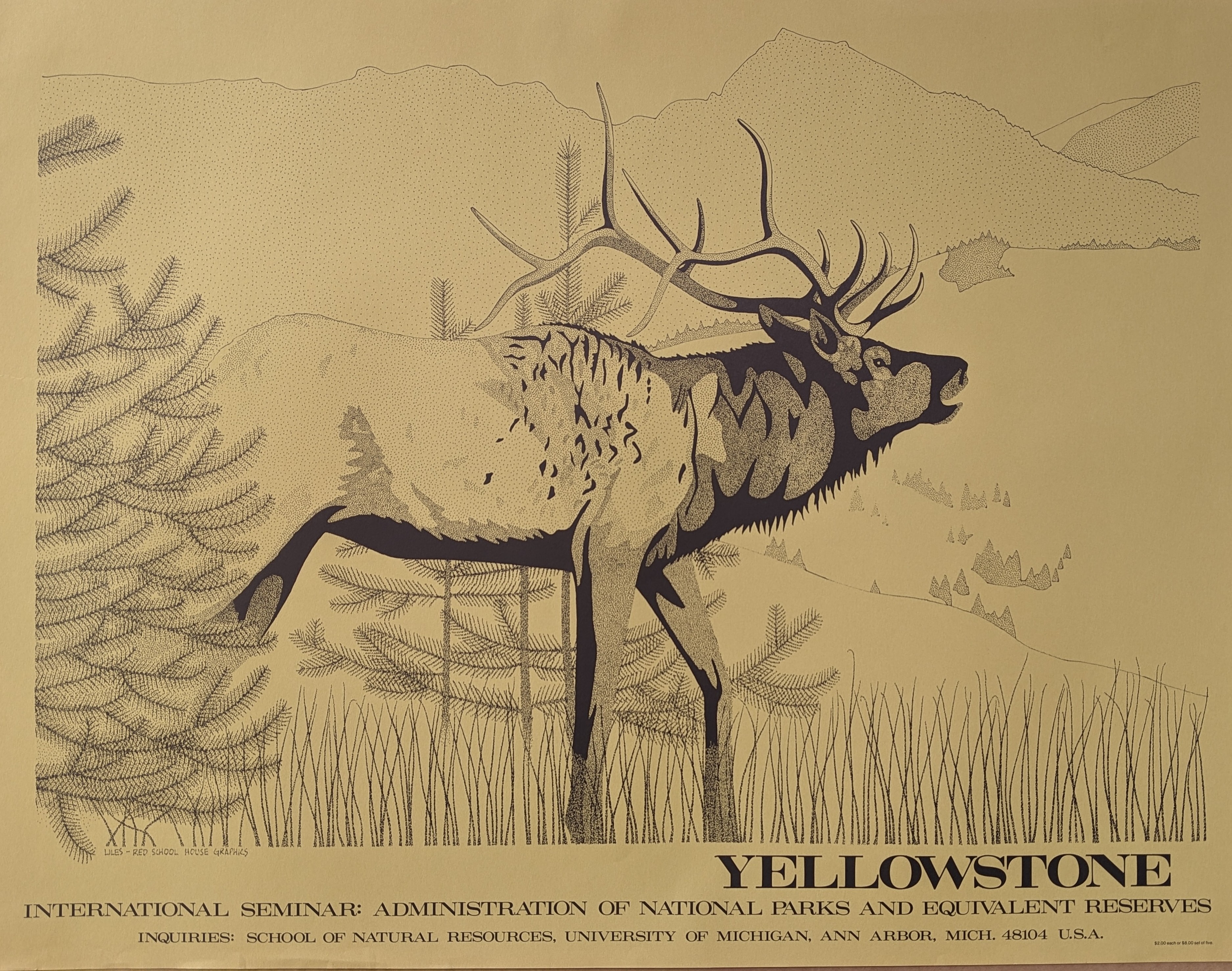 National Parks - Yellowstone<BR>19XX<BR>Xin x Xin<BR>X Paper<BR>Colors: X<BR>Number Produced: X<BR>$45